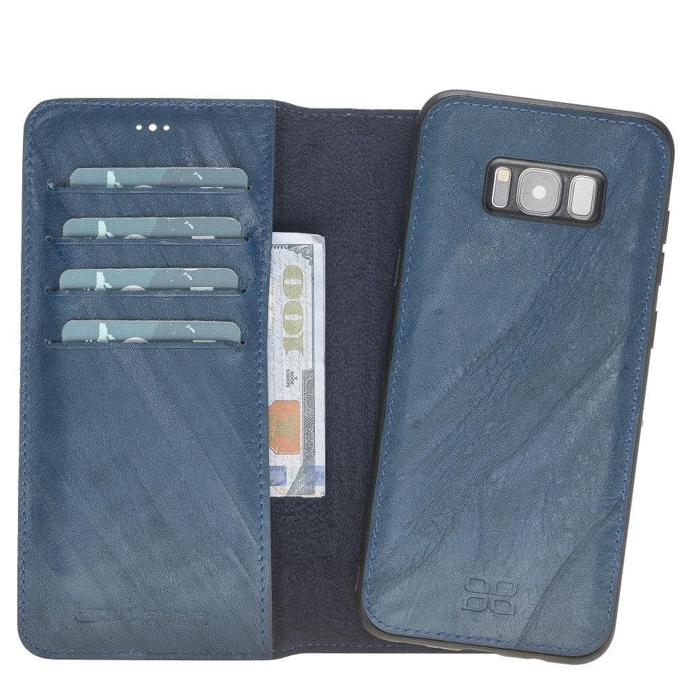 Samsung Galaxy S8 Series Genuine Leather Detachble Magic Wallet Case