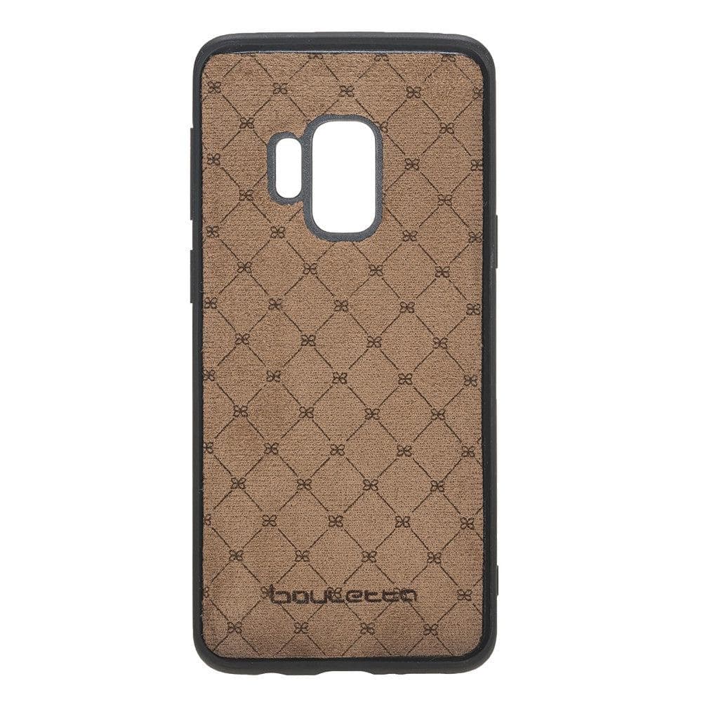 Samsung Galaxy S9 Series Genuine Leather Flexible Back Cover with Stand