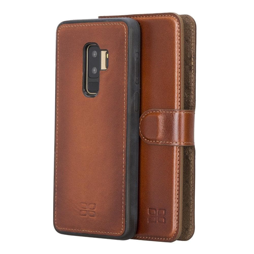 Samsung Galaxy S9 Series Genuine Leather Detachble Magic Wallet Case