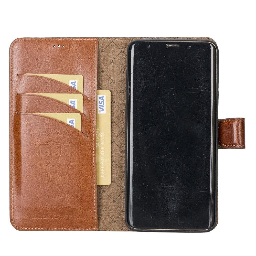 Samsung Galaxy S9 Series Genuine Leather Detachble Magic Wallet Case
