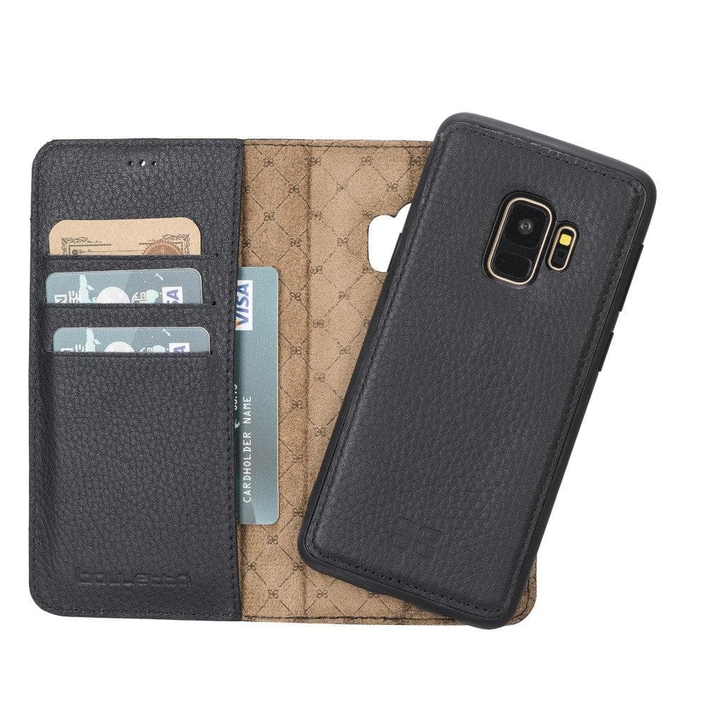 Samsung Galaxy S9 Series Genuine Leather Detachble Magic Wallet Case