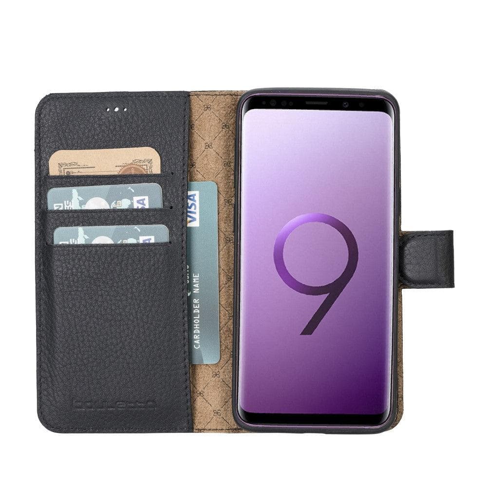 Samsung Galaxy S9 Series Genuine Leather Detachble Magic Wallet Case