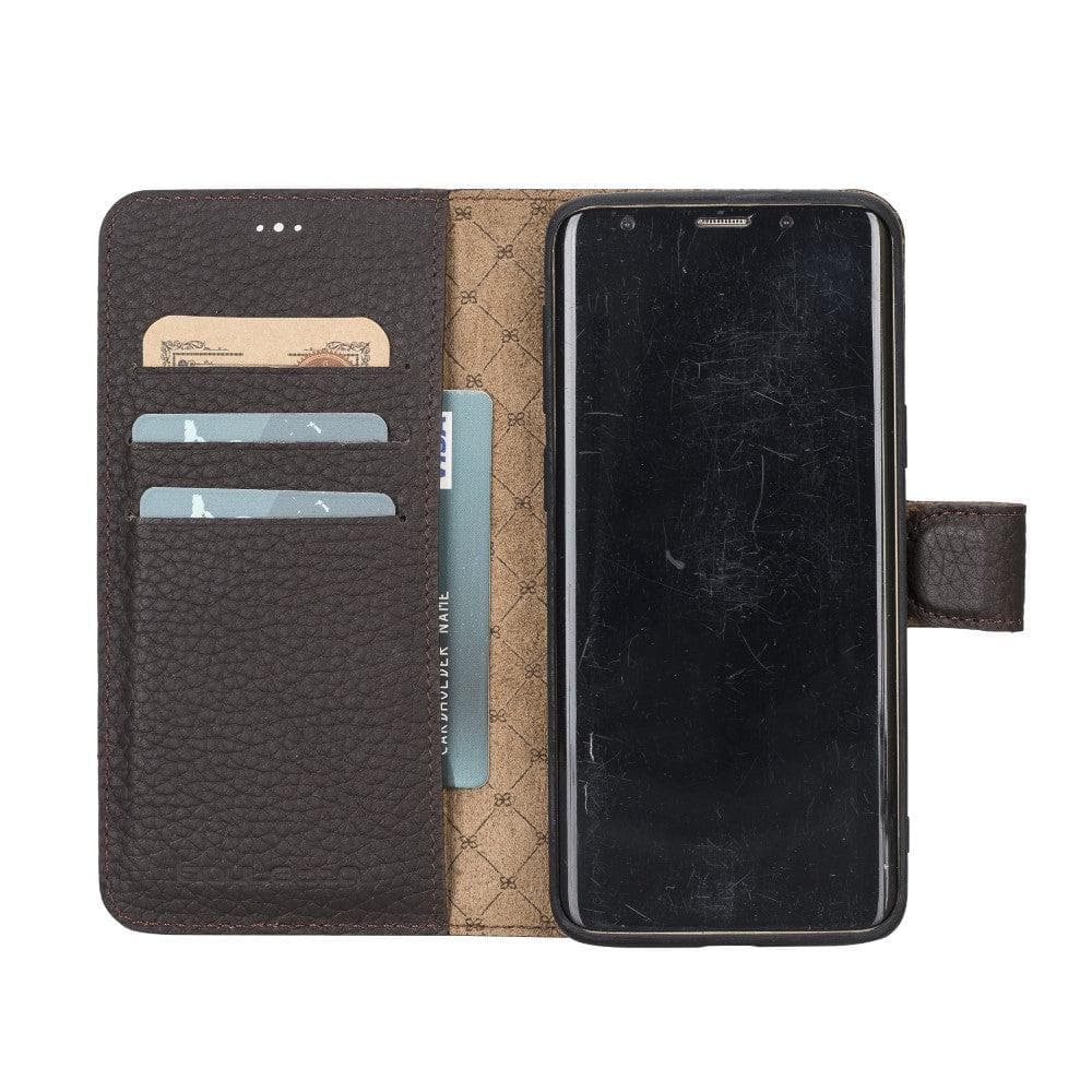 Samsung Galaxy S9 Series Genuine Leather Detachble Magic Wallet Case