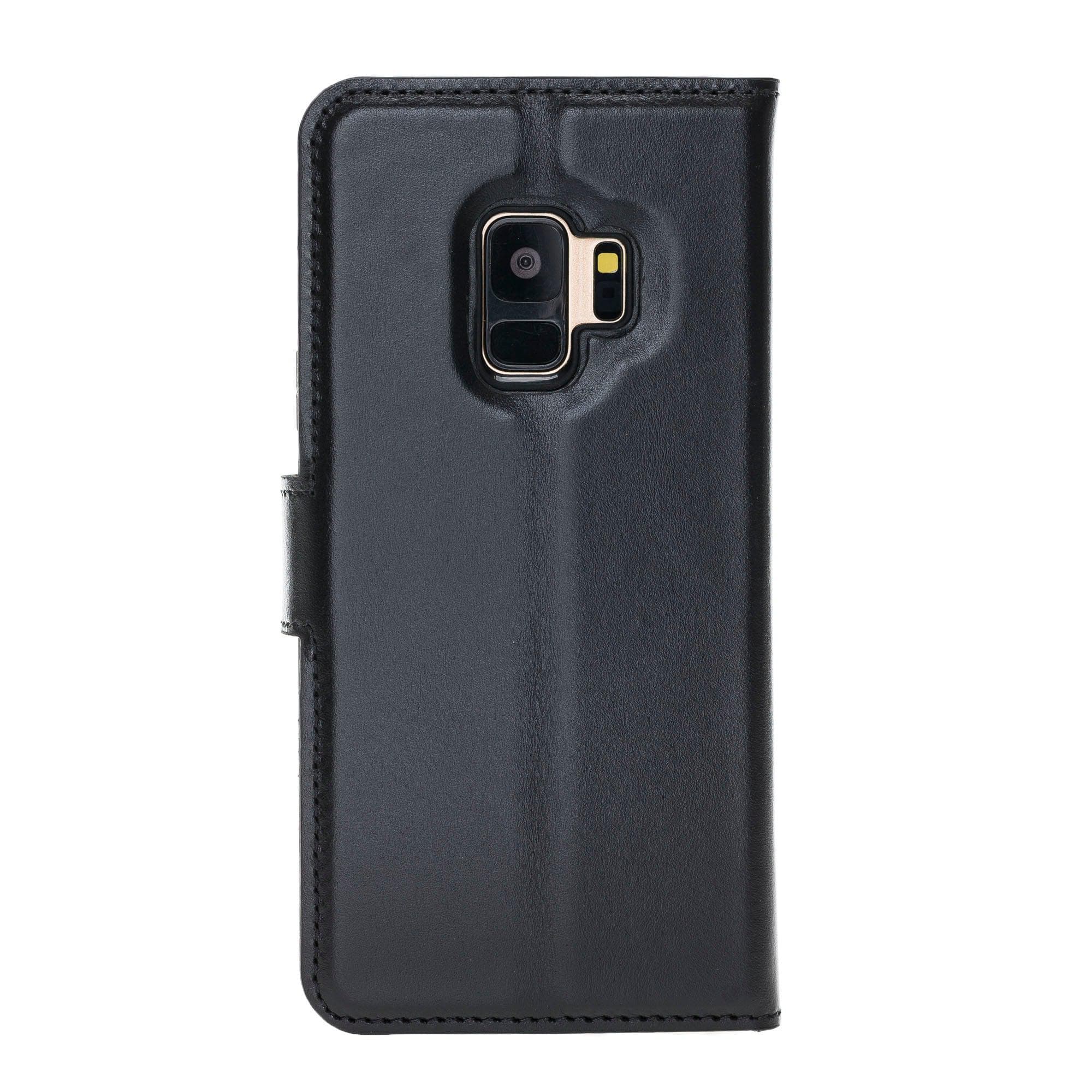 Samsung Galaxy S9 Series Genuine Leather Wallet Folio Case
