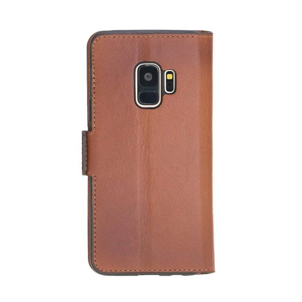 Samsung Galaxy S9 Series Genuine Leather Wallet Folio Case