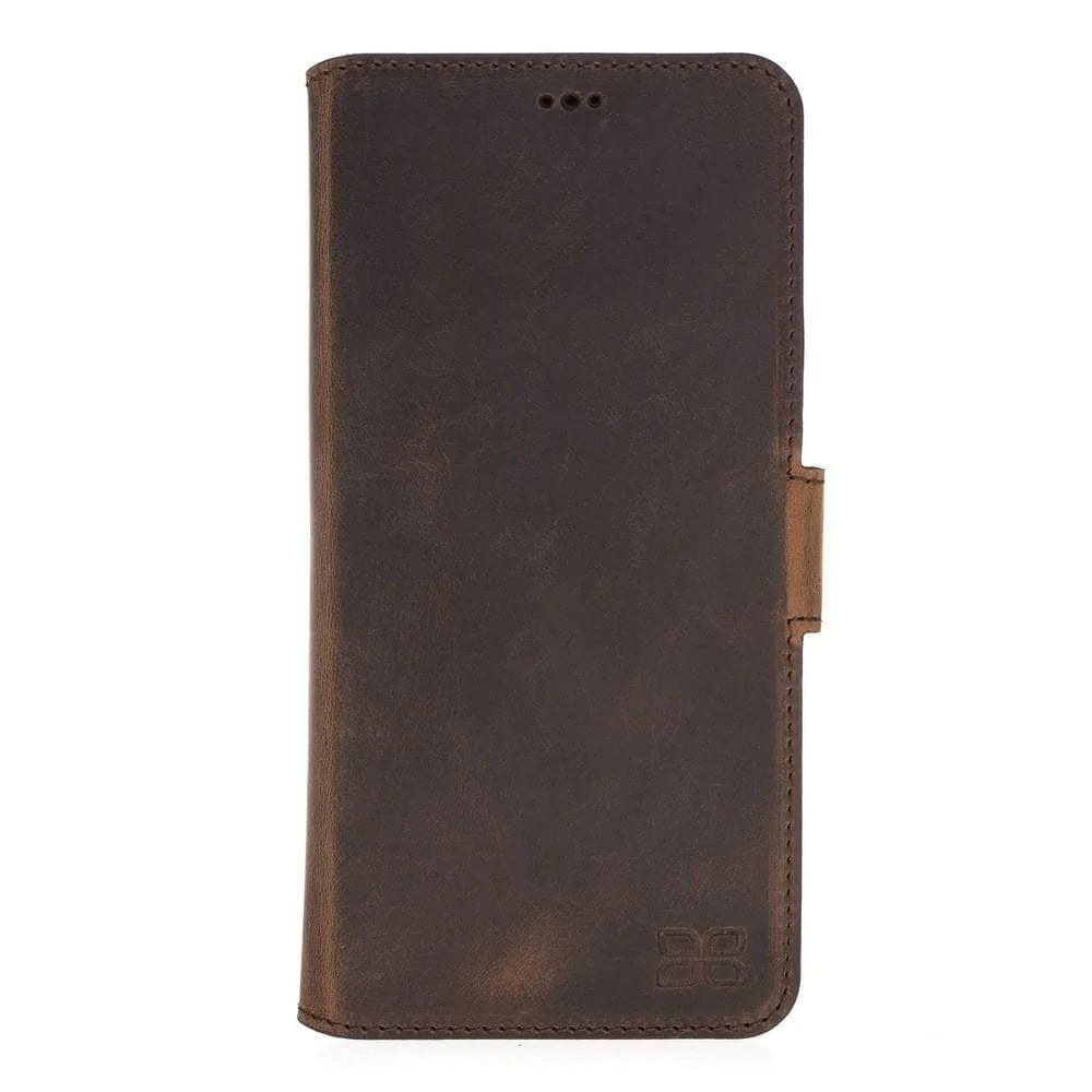 Samsung Galaxy S9 Series Genuine Leather Wallet Folio Case