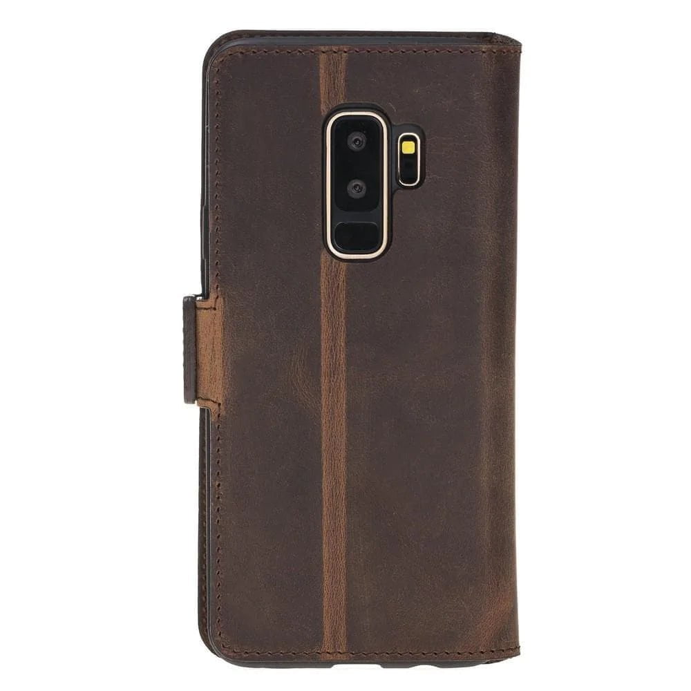Samsung Galaxy S9 Series Genuine Leather Wallet Folio Case