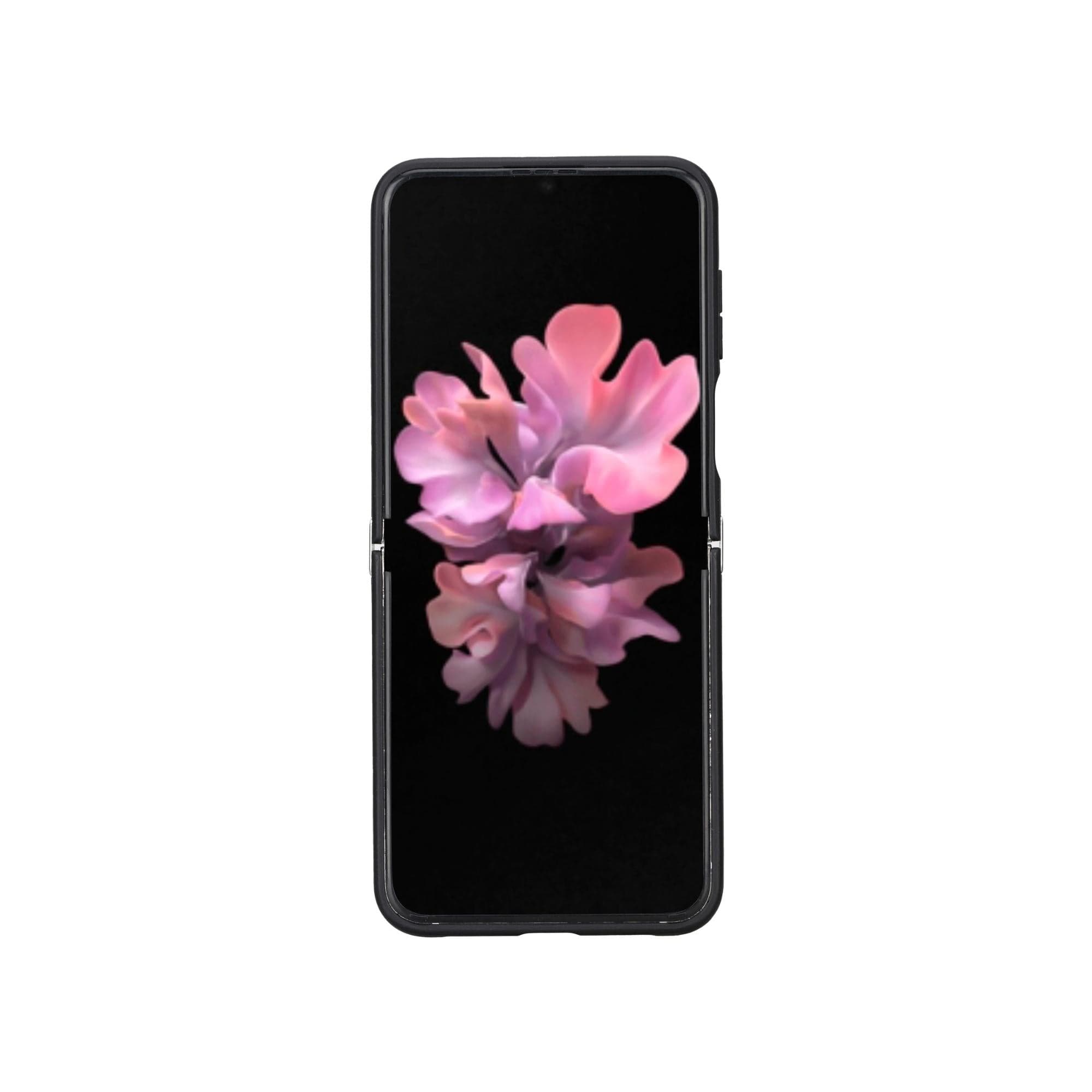 Samsung Galaxy Z Flip 5 Genuine Leather Back Cover Case