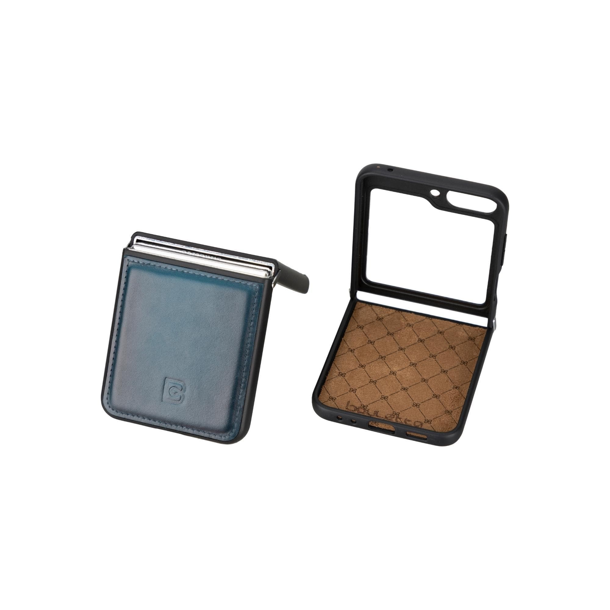 Samsung Galaxy Z Flip 5 Genuine Leather Back Cover Case