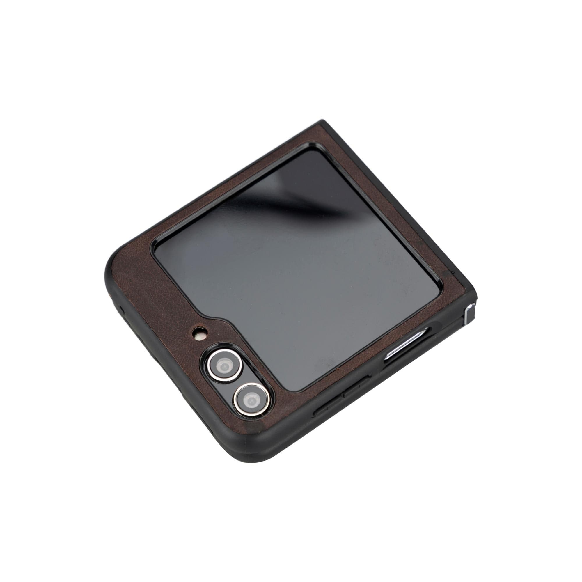 Samsung Galaxy Z Flip 5 Genuine Leather Back Cover Case