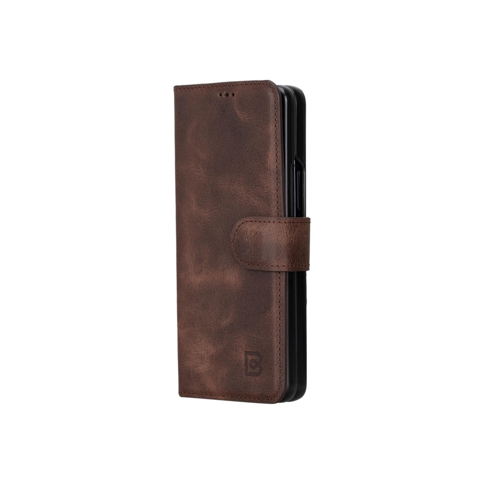 Samsung Galaxy Z Fold 5 Genuine Leather Wallet Cases