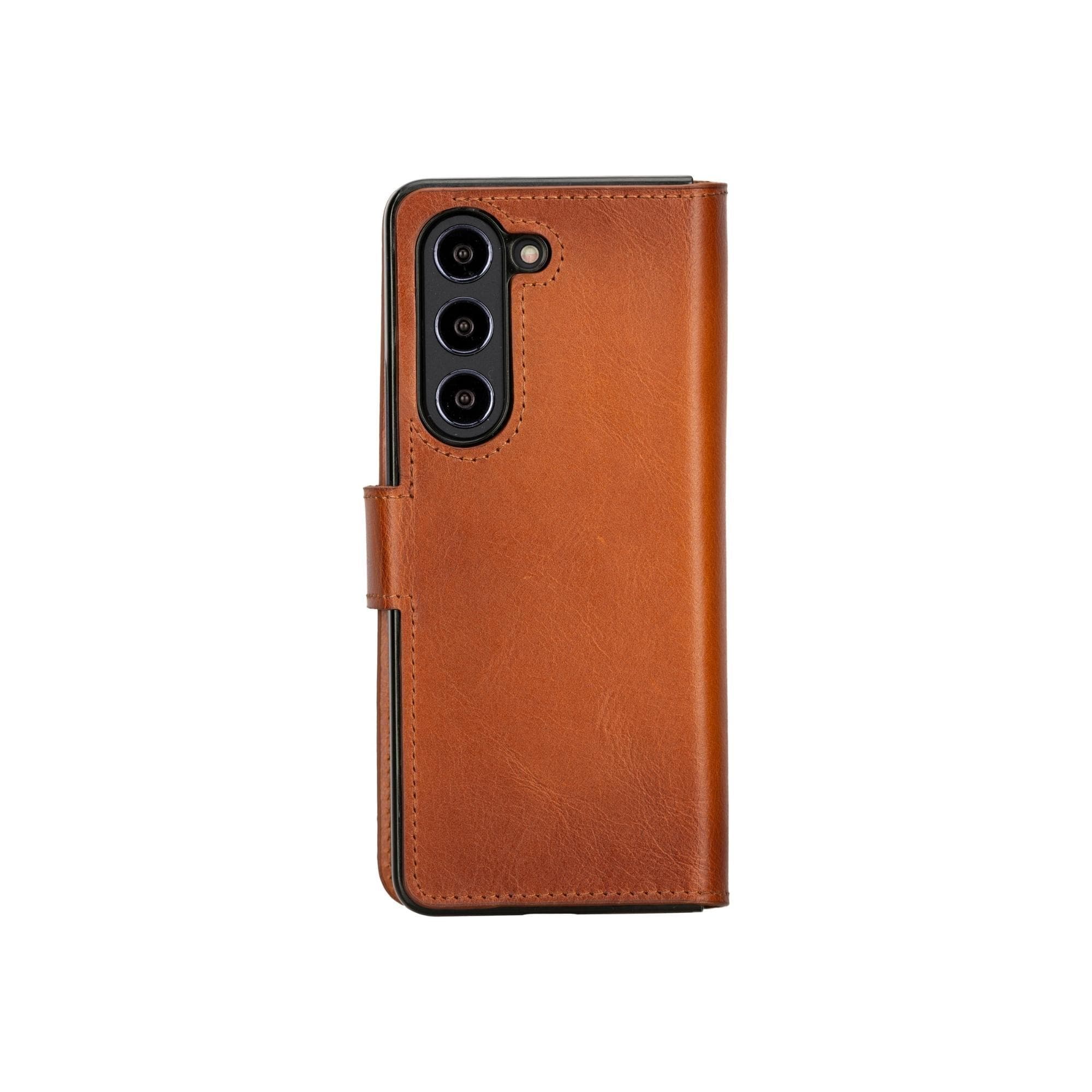 Samsung Galaxy Z Fold 5 Genuine Leather Wallet Cases