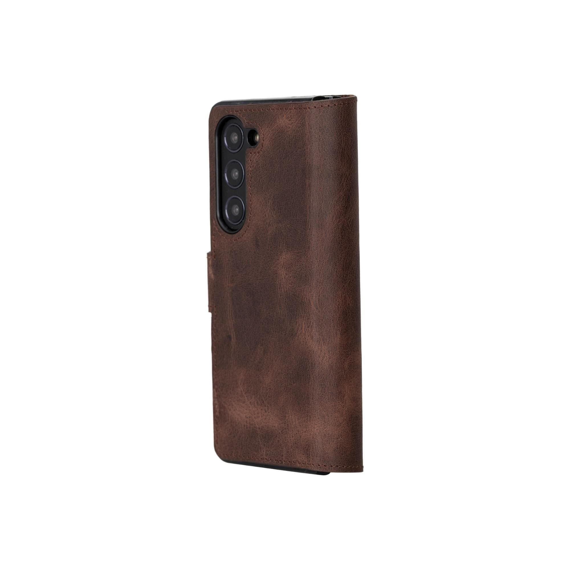 Samsung Galaxy Z Fold 5 Genuine Leather Wallet Cases