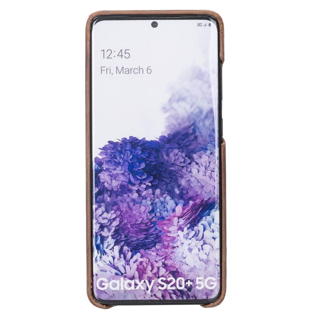 Samsung S20 Series Genuine Leather Fully Covering Back Cover Case