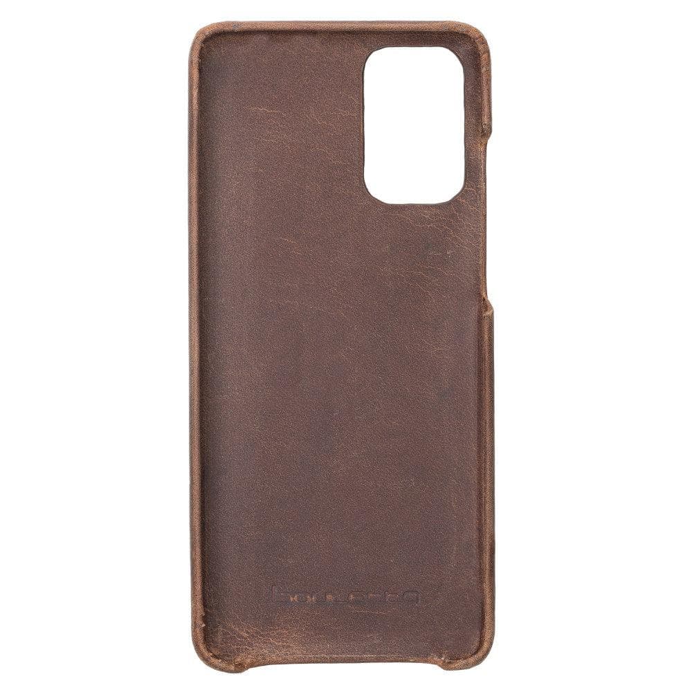 Samsung S20 Series Genuine Leather Fully Covering Back Cover Case