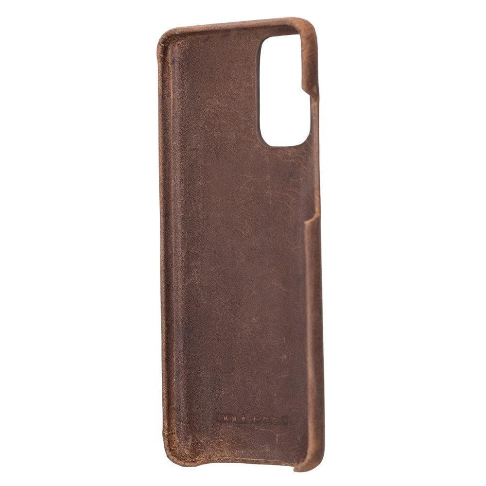 Samsung S20 Series Genuine Leather Fully Covering Back Cover Case