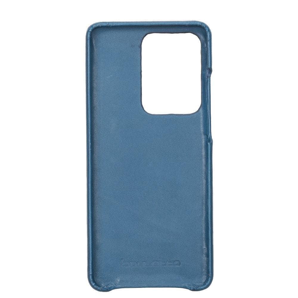 Samsung S20 Series Genuine Leather Fully Covering Back Cover Case