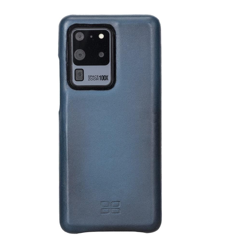 Samsung S20 Series Genuine Leather Fully Covering Back Cover Case