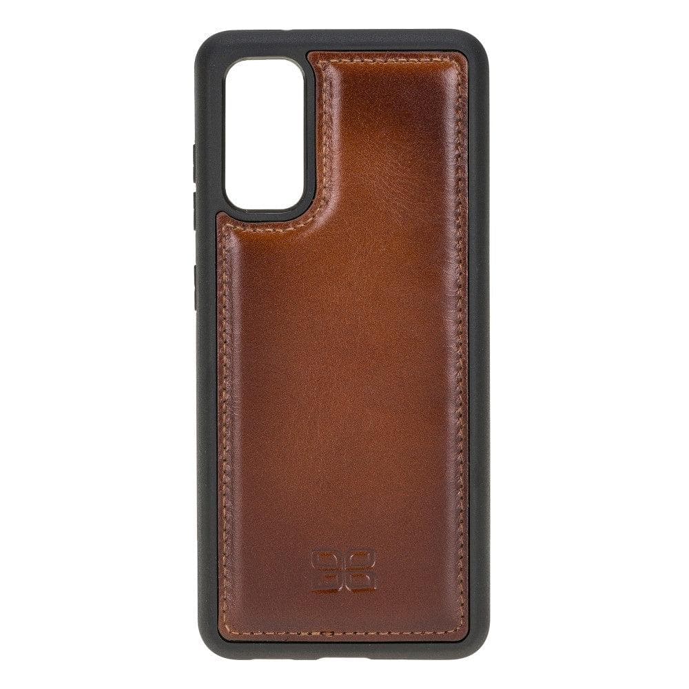 Samsung Galaxy S20 Genuine Leather Flexiable Back Cover Case
