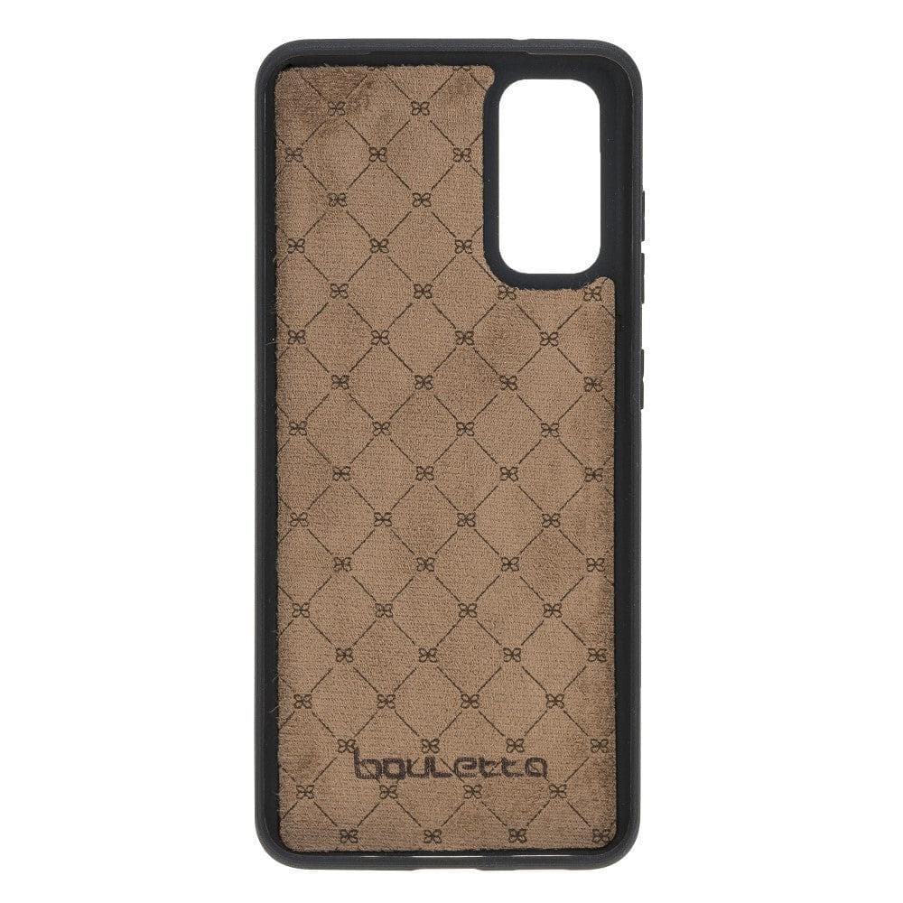 Samsung Galaxy S20 Genuine Leather Flexiable Back Cover Case