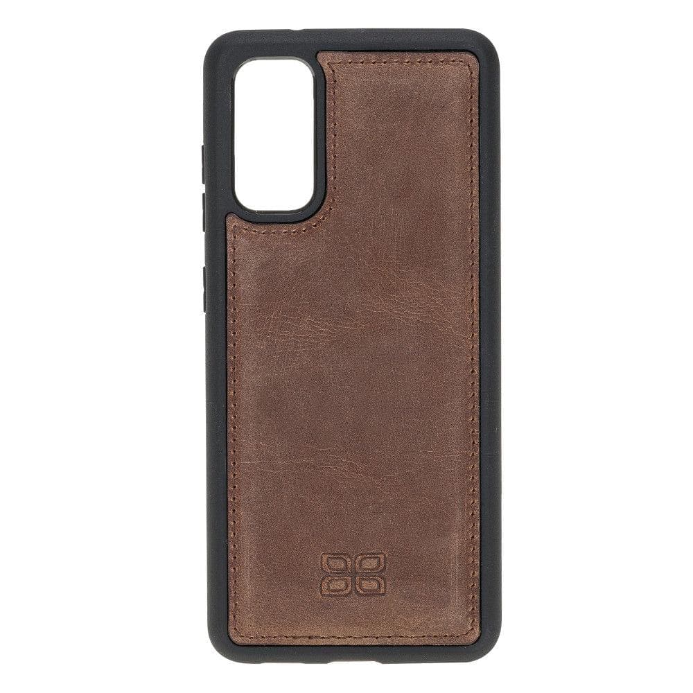 Samsung Galaxy S20 Genuine Leather Flexiable Back Cover Case