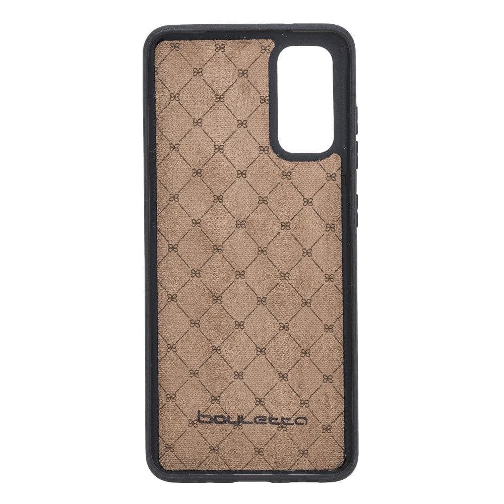Samsung Galaxy S20 Genuine Leather Flexiable Back Cover Case