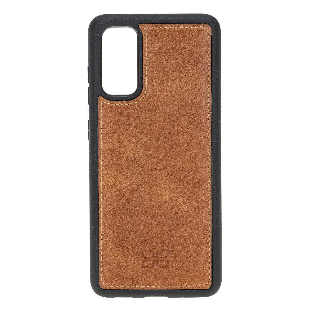 Samsung Galaxy S20 Genuine Leather Flexiable Back Cover Case