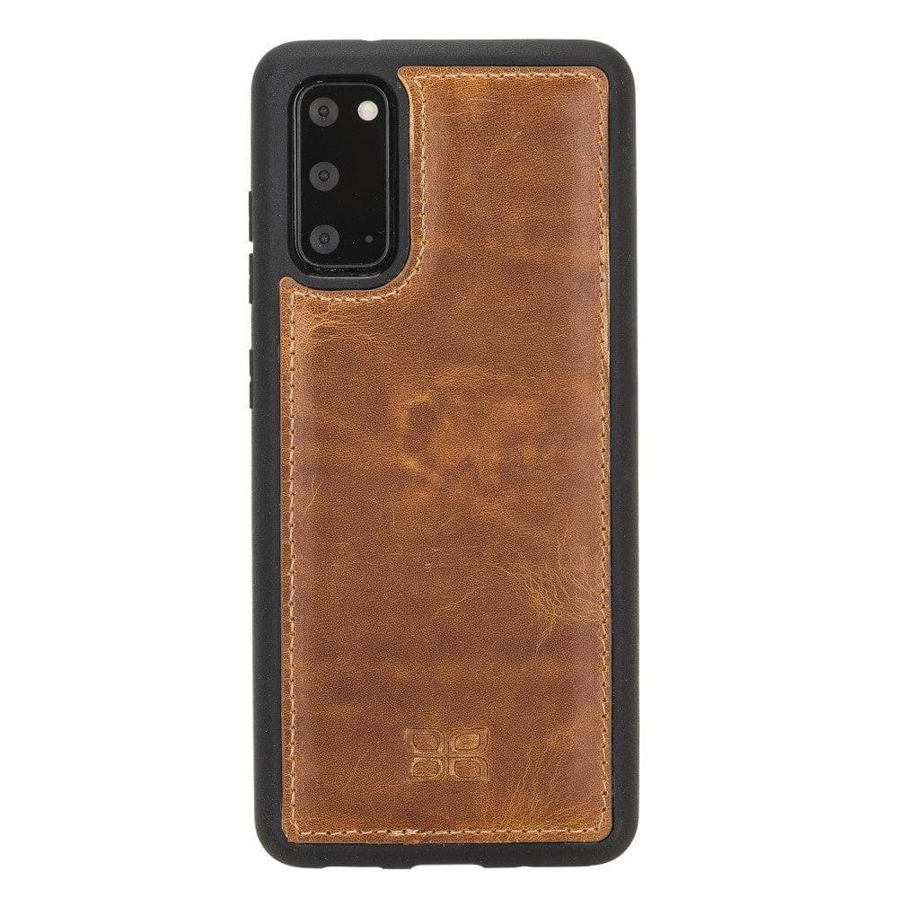 Samsung Galaxy S20 Genuine Leather Flexiable Back Cover Case