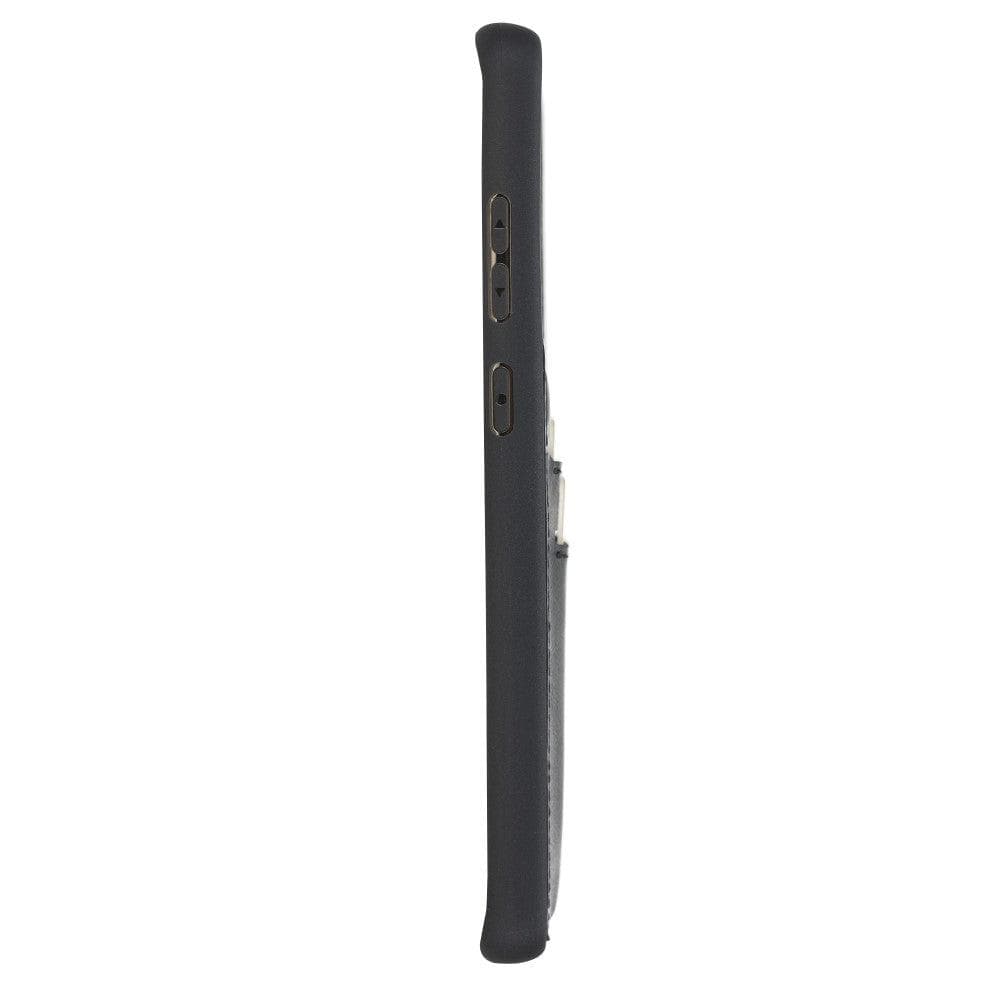 Samsung Galaxy S20 Series Genuine Leather flexiable Back Cover With Card Holder Case