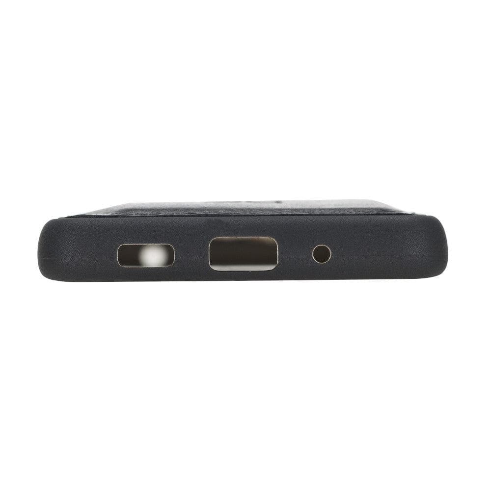 Samsung Galaxy S20 Series Genuine Leather flexiable Back Cover With Card Holder Case