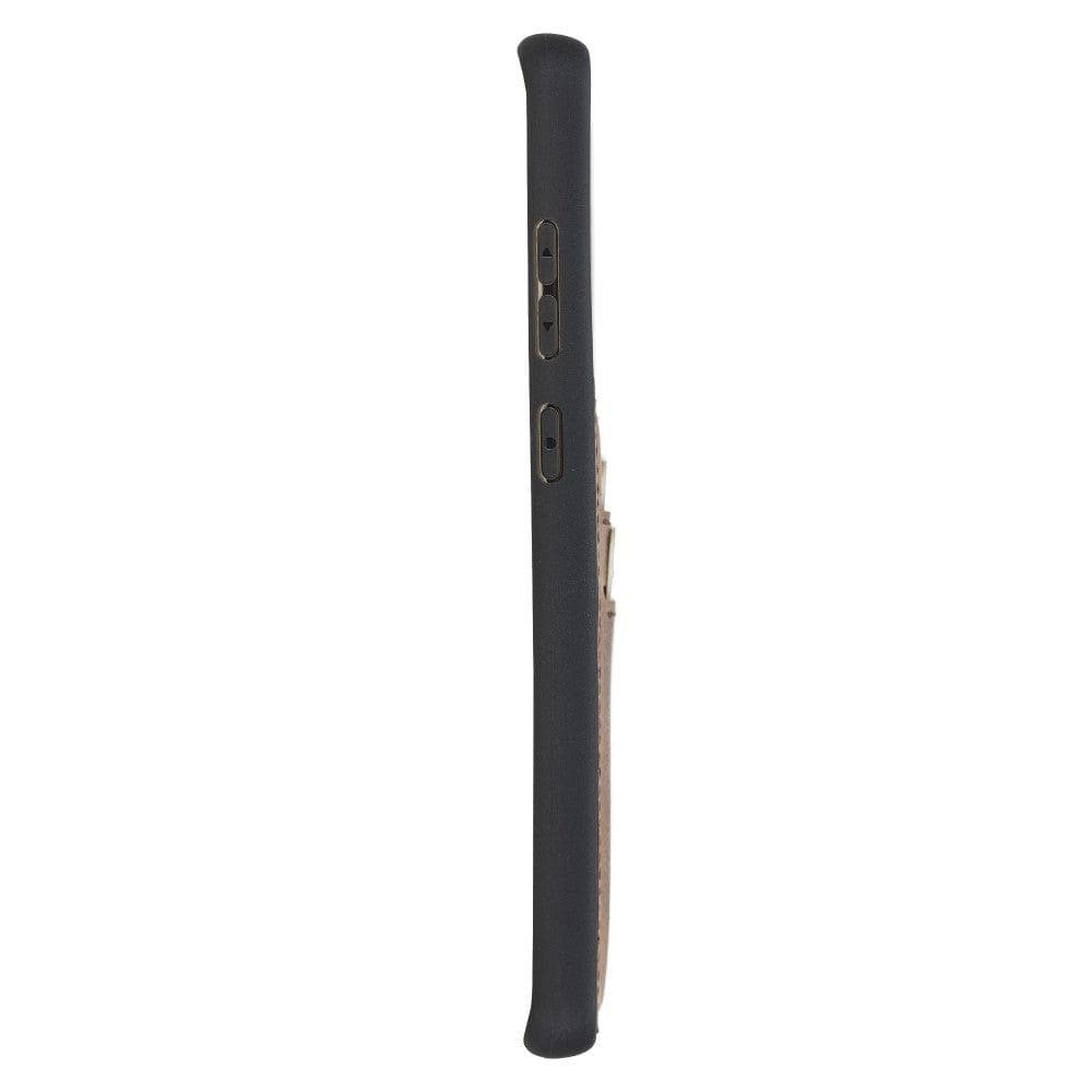 Samsung Galaxy S20 Series Genuine Leather flexiable Back Cover With Card Holder Case
