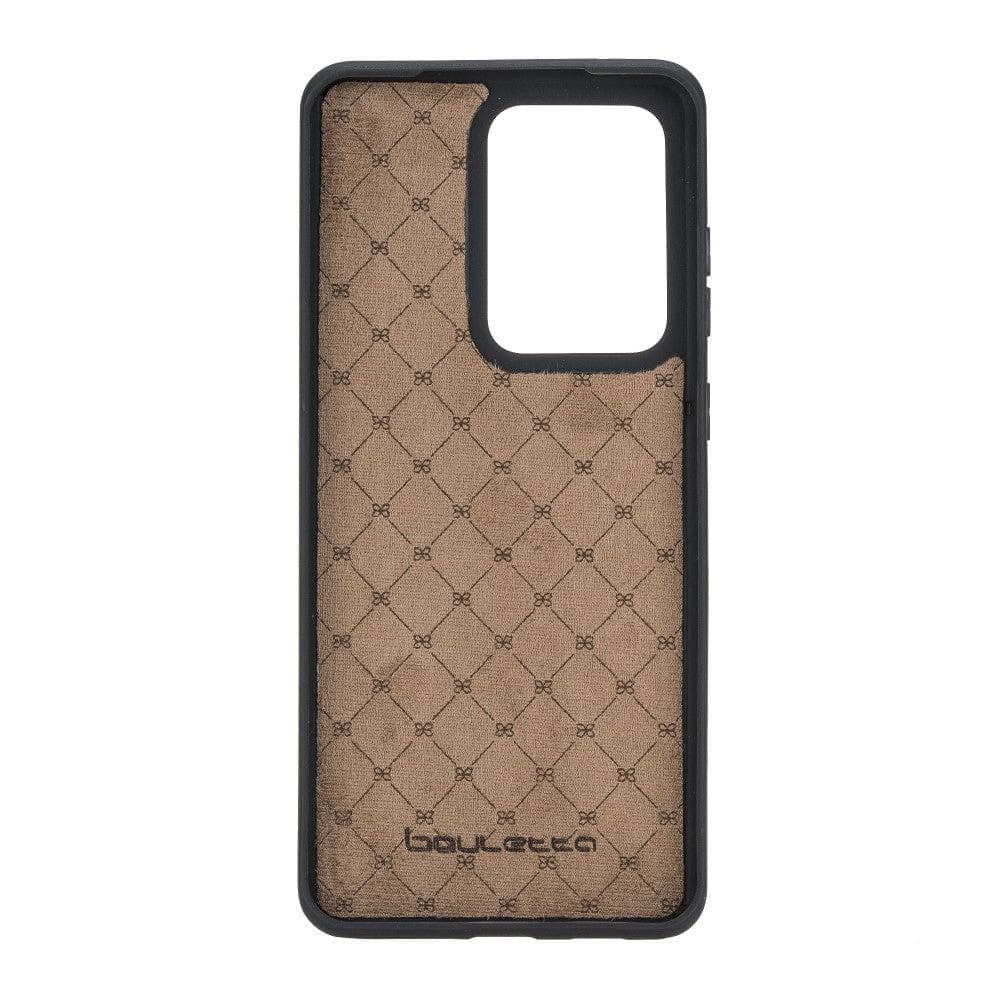 Samsung Galaxy S20 Series Genuine Leather flexiable Back Cover With Card Holder Case