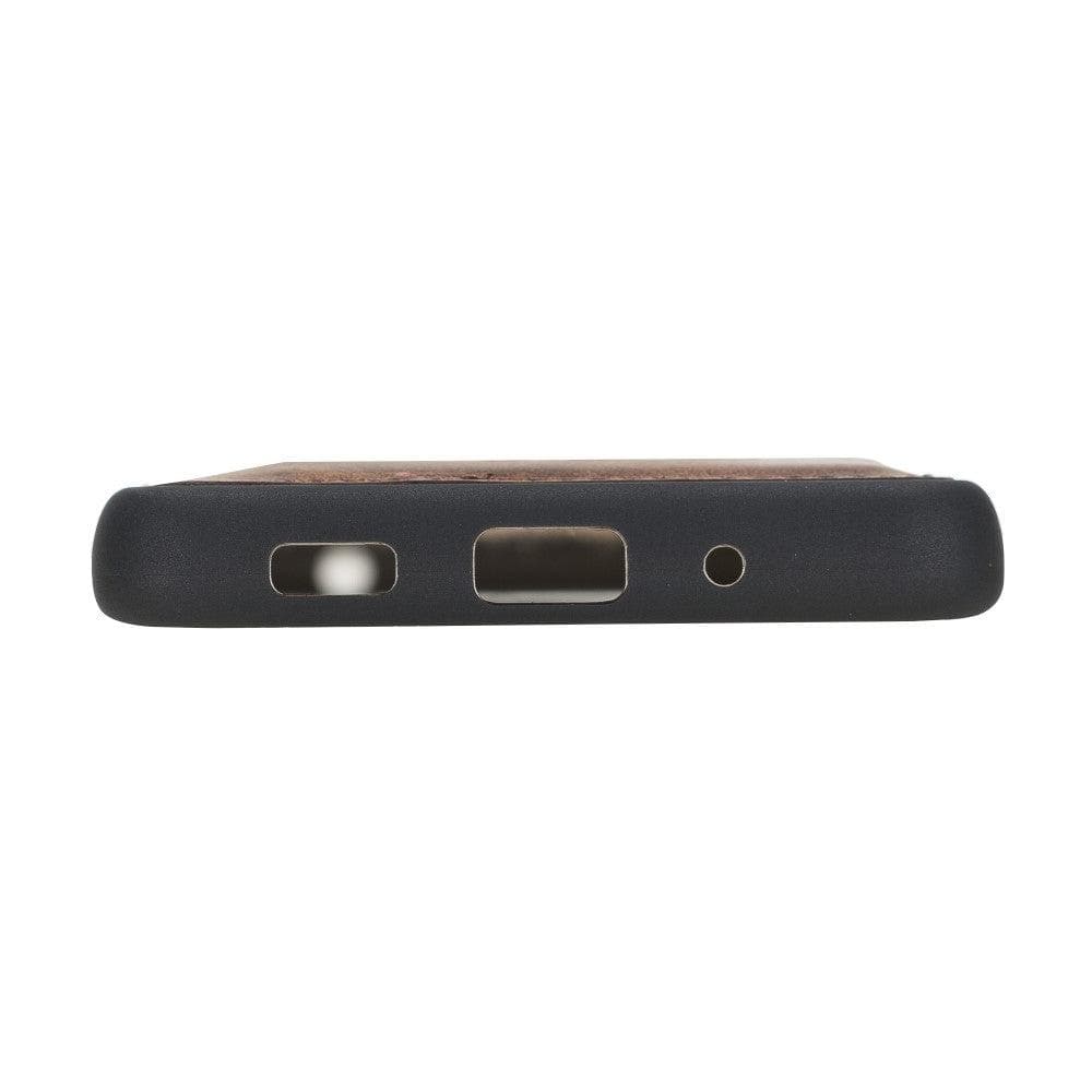 Samsung Galaxy S20 Series Genuine Leather flexiable Back Cover With Card Holder Case
