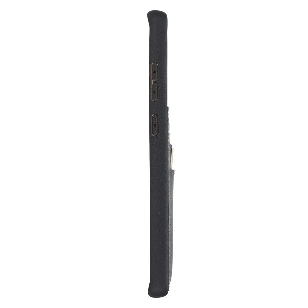 Samsung Galaxy S20 Series Genuine Leather flexiable Back Cover With Card Holder Case