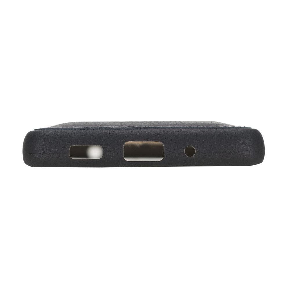 Samsung Galaxy S20 Series Genuine Leather flexiable Back Cover With Card Holder Case