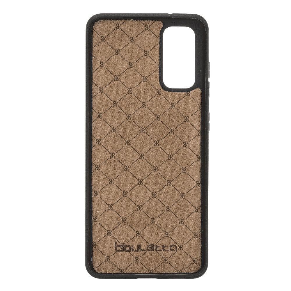 Samsung Galaxy S20 Series Genuine Leather flexiable Back Cover With Card Holder Case
