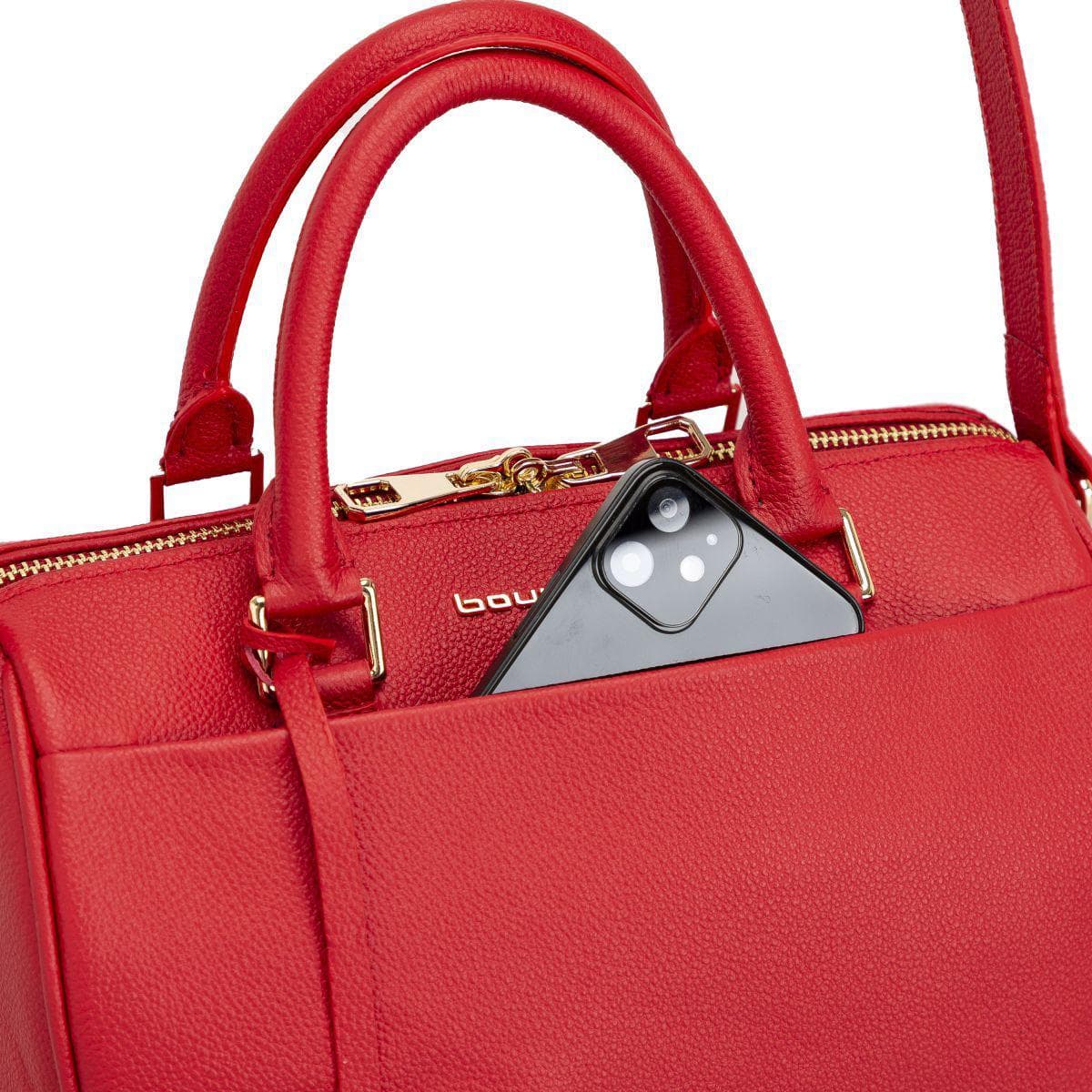 Shine Genuine Leather Women Handbag