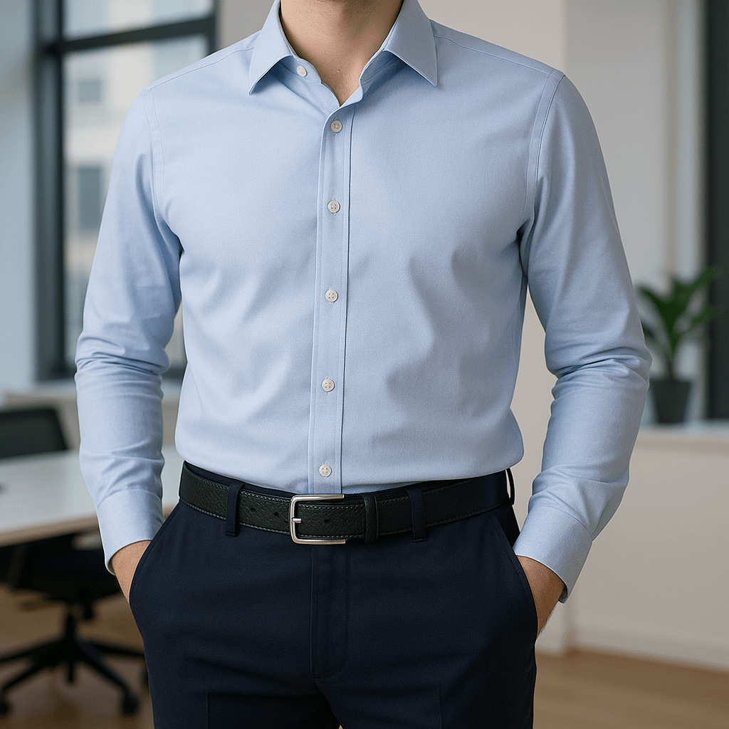 Ceinture en cuir classique urbaine pour homme