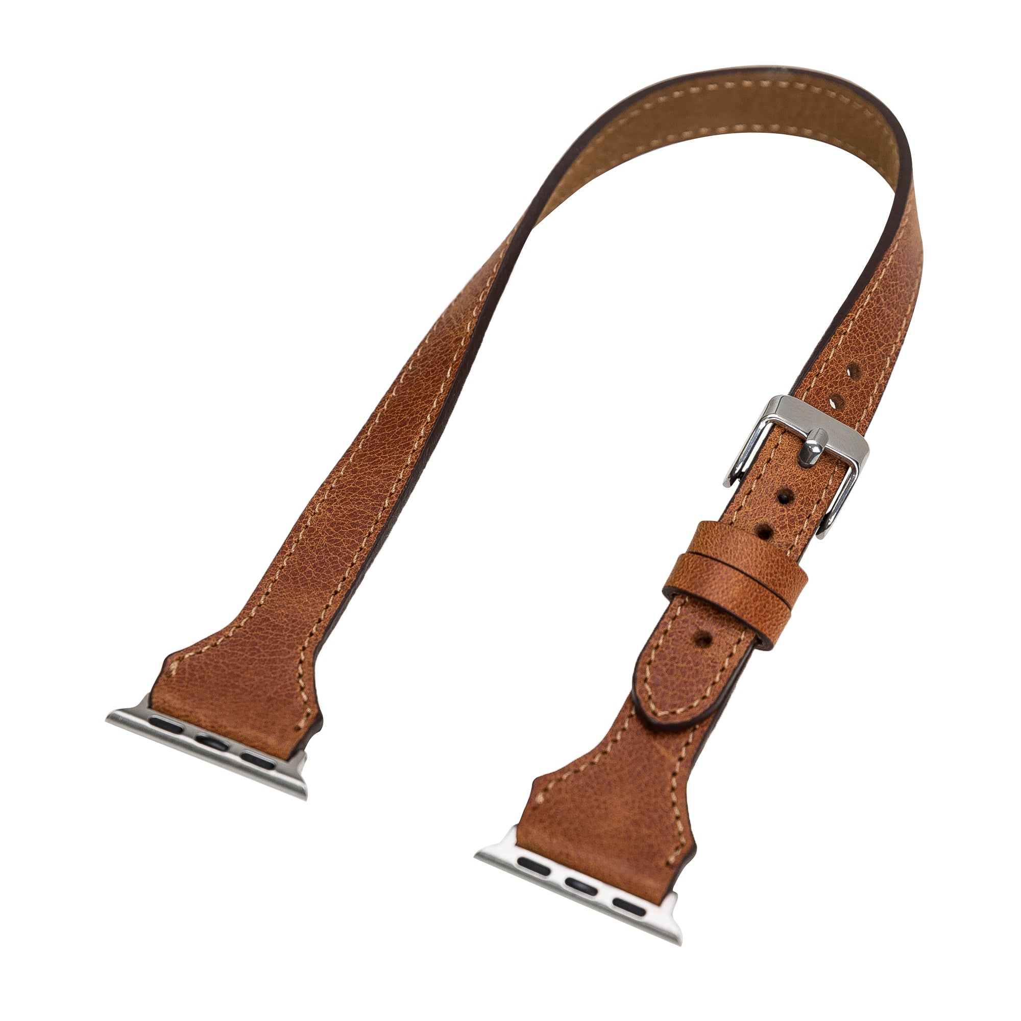 Bracelet de montre Hector en cuir véritable pour Apple iWatch