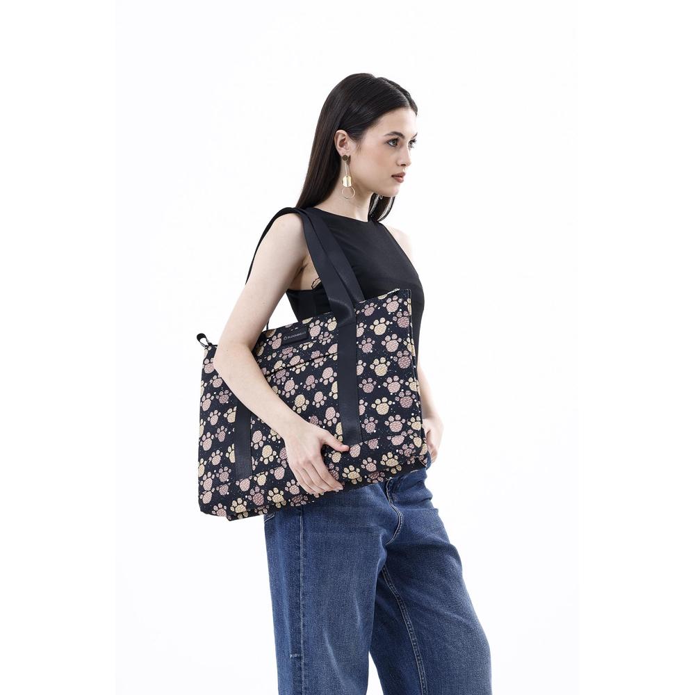 Sustainable everyday tote bag for laptop, work, or school essentials