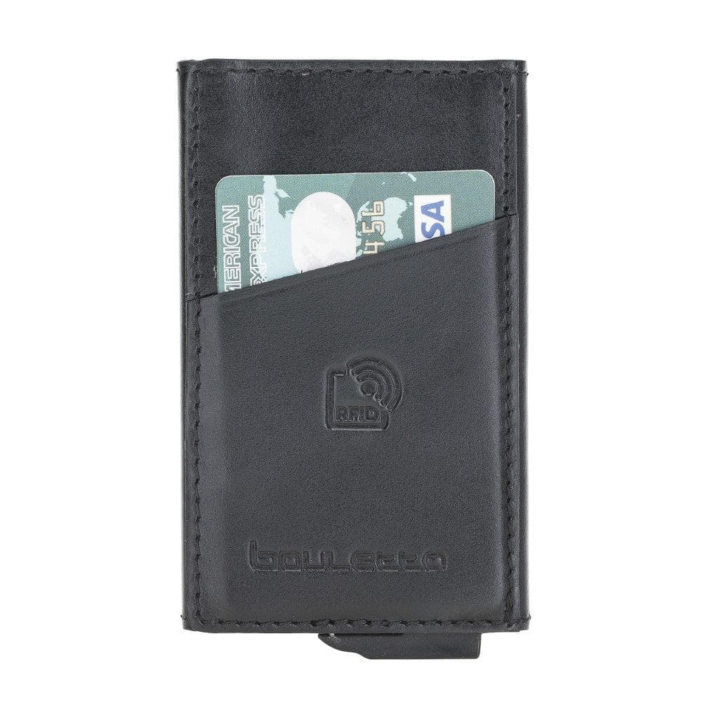 Torres Genuine Leather Mechanical Card Holder