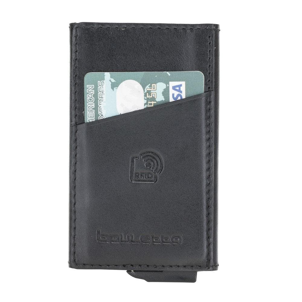 Torres Genuine Leather Mechanical Card Holder