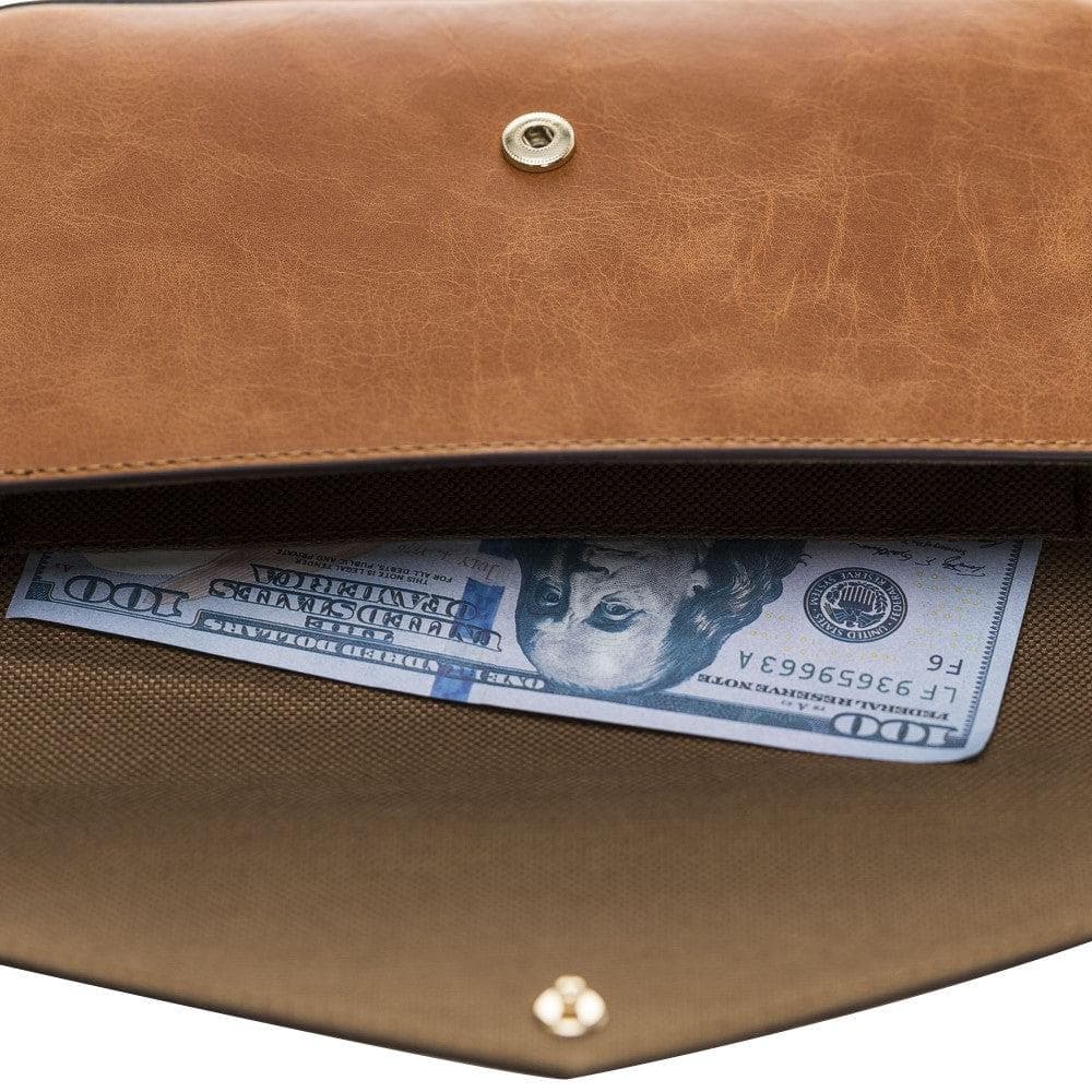 Tria Genuine Leather Women Clutch Bag