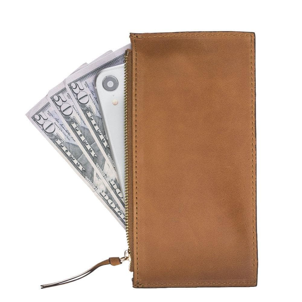 Tria Genuine Leather Women Clutch Bag