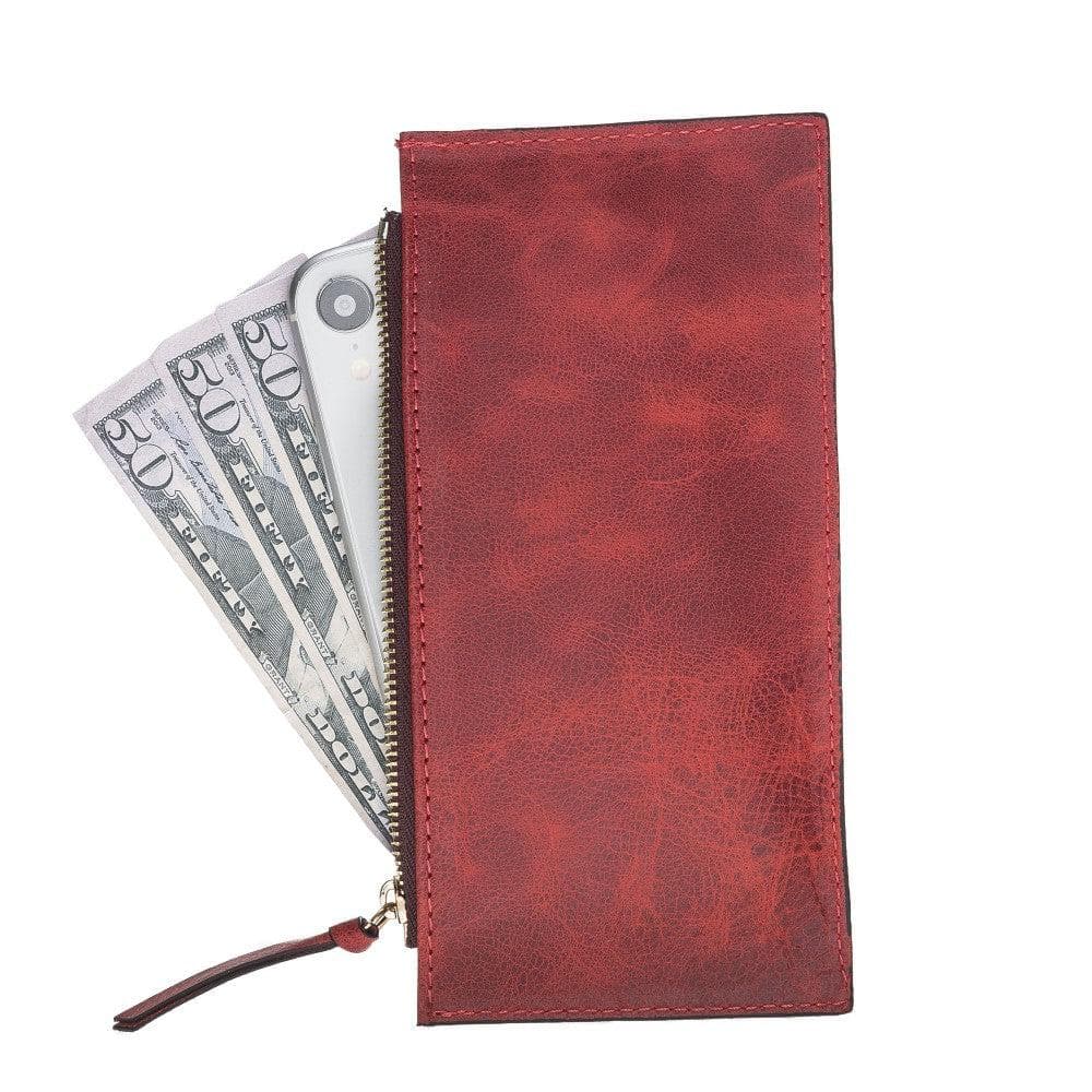 Tria Genuine Leather Women Clutch Bag