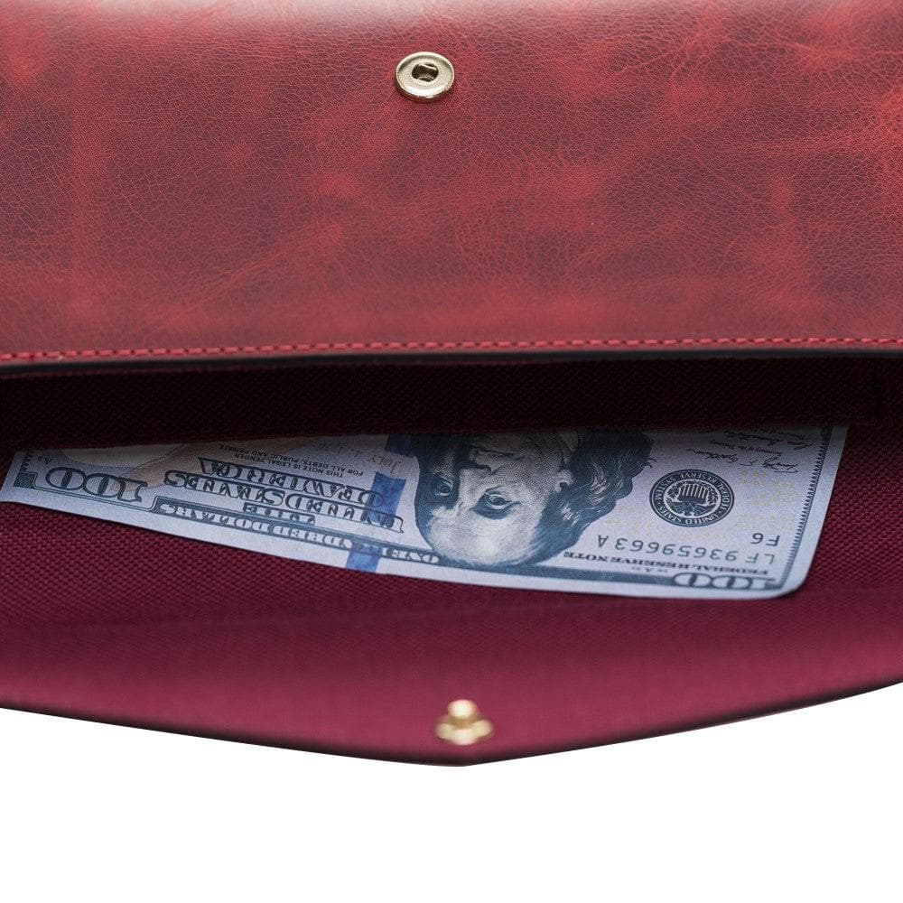 Tria Genuine Leather Women Clutch Bag