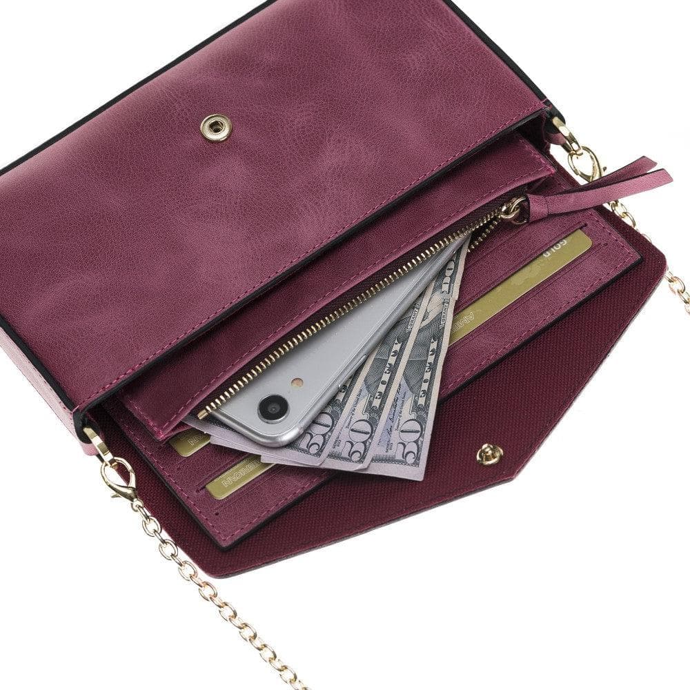 Tria Genuine Leather Women Clutch Bag