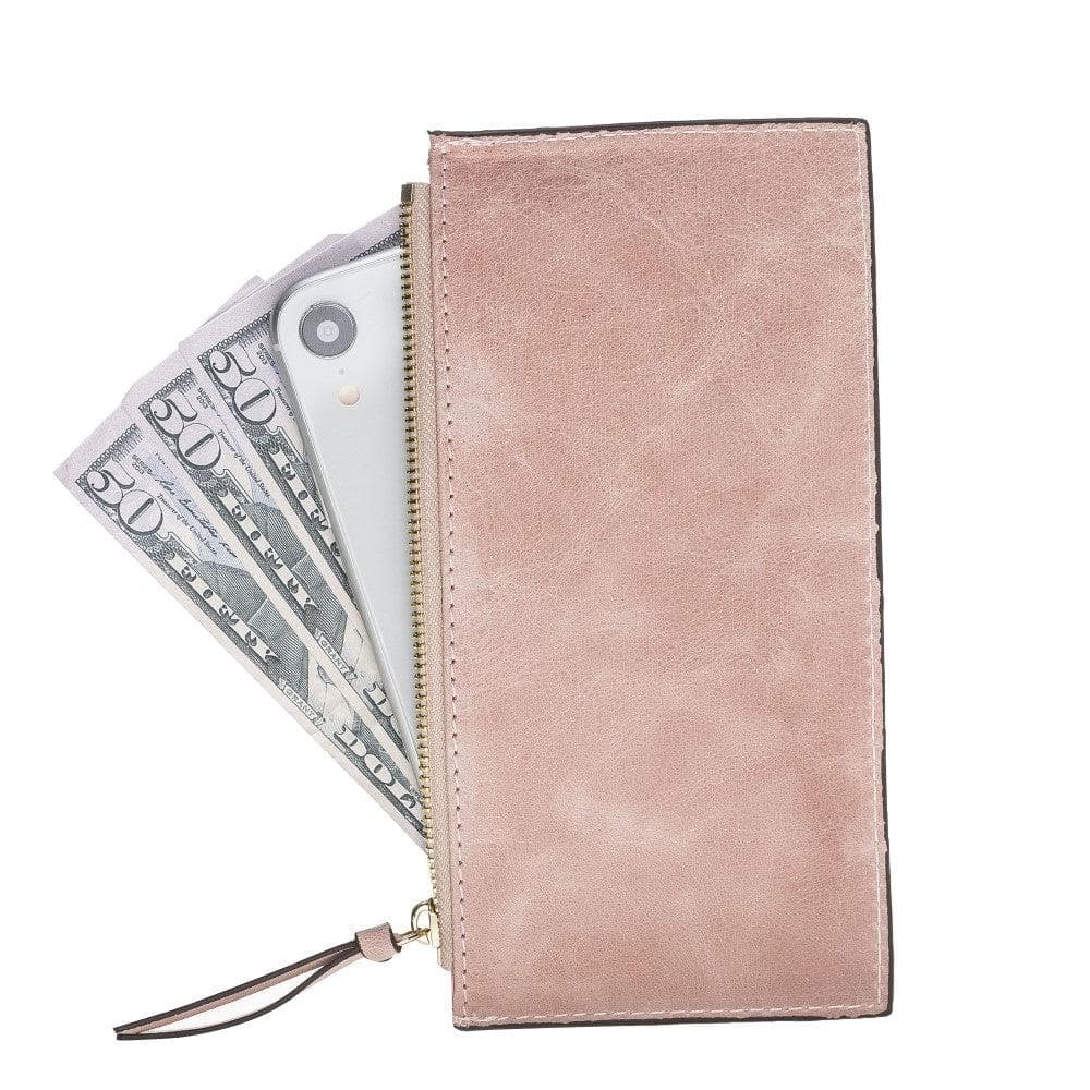 Tria Genuine Leather Women Clutch Bag