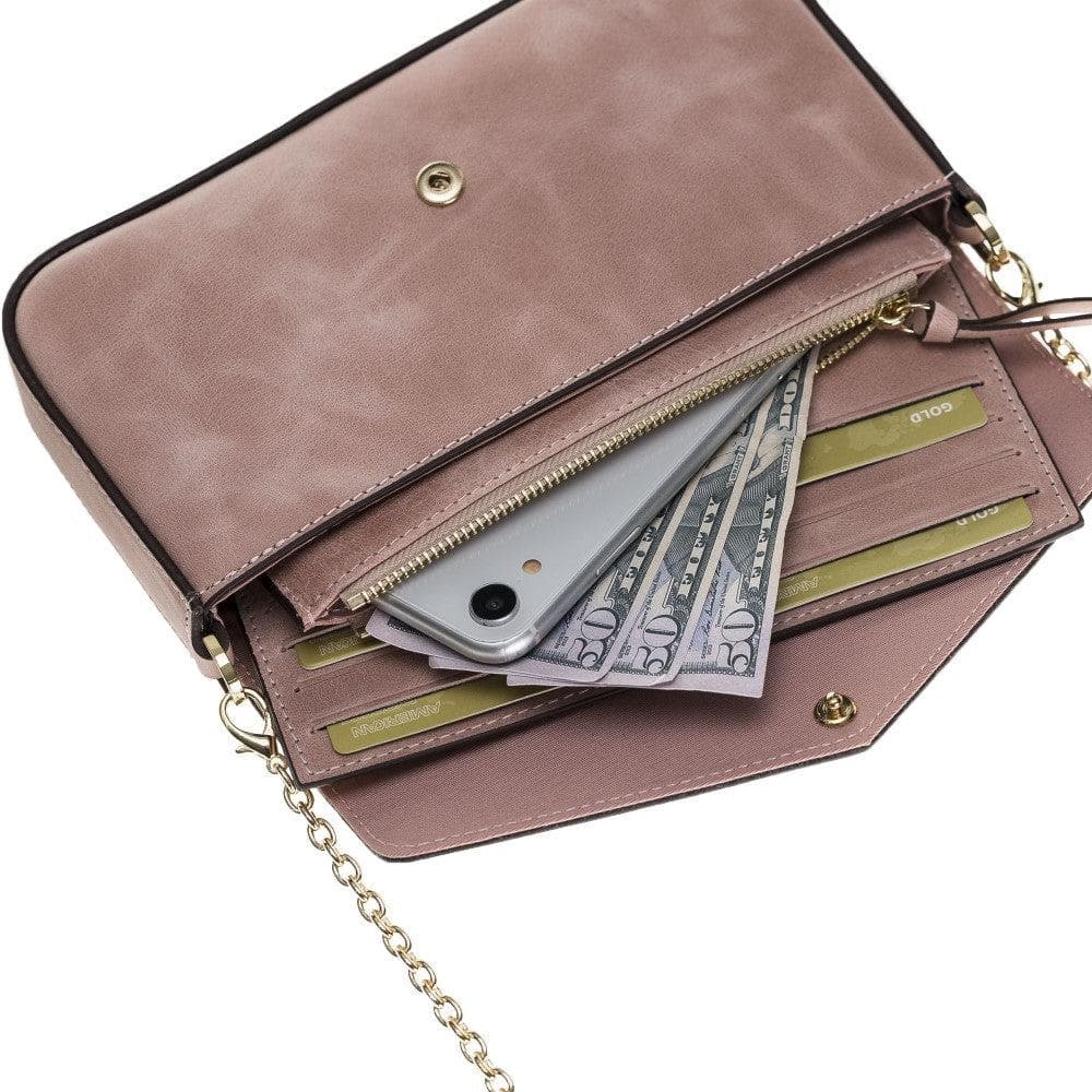 Tria Genuine Leather Women Clutch Bag
