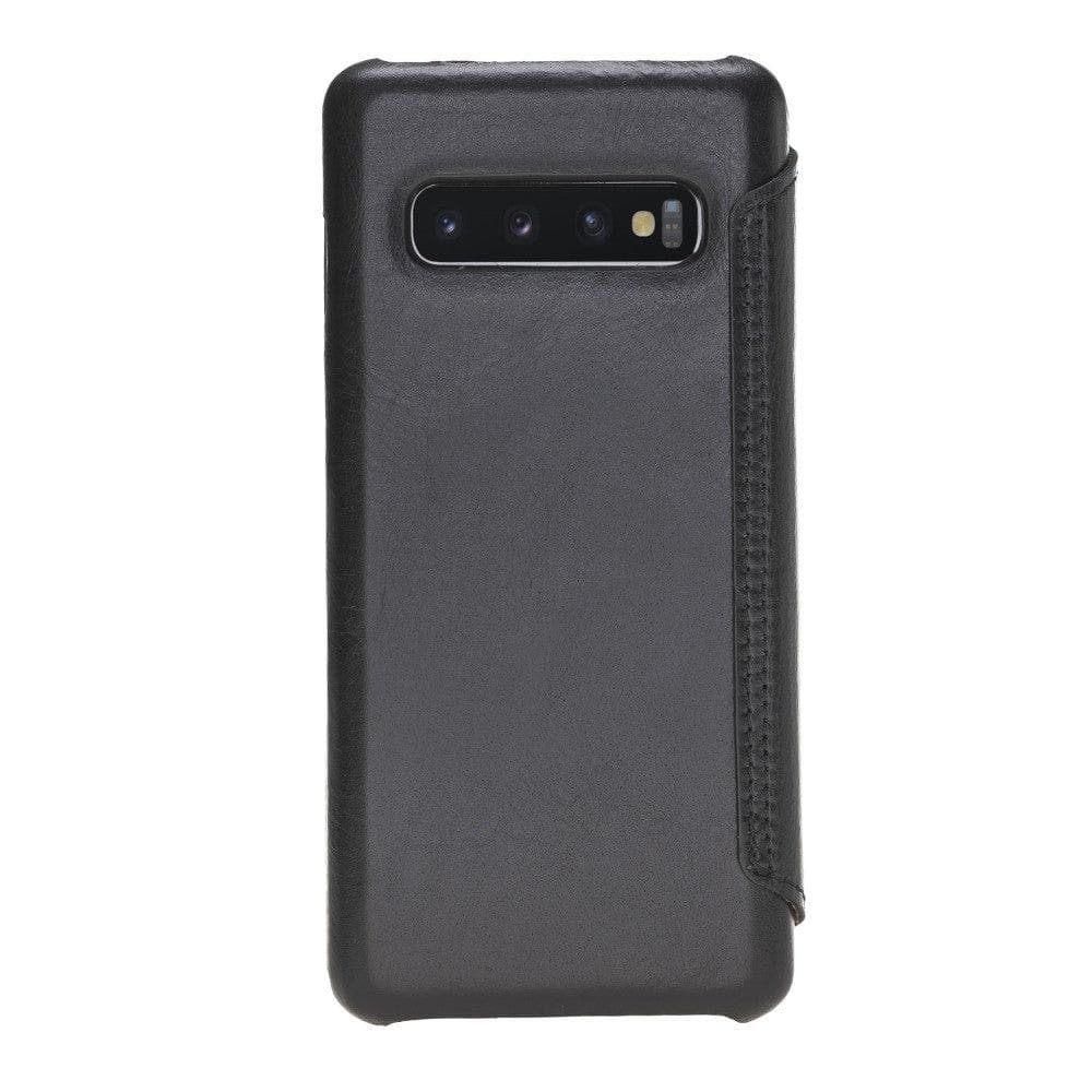Galaxy Samsung S10 Series Genuine Leather Ultimate Book Phone Cases